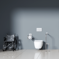 Κρεμαστή Λεκάνη με Μπιντέ μόνο Κρύο Cerastyle ΑΜΕΑ Disabled 017000-01 Λευκή Κρεμαστή Λεκάνη με Μπιντέ μόνο Κρύο Cerastyle ΑΜΕΑ Disabled 017000-01 Λευκή
